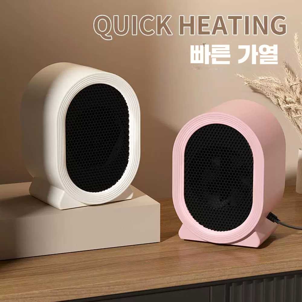 고캠프 소형열풍기 난방기 온풍기 히터 소형 히팅건 사쿠라 핑크 500W - 상세 이미지 4