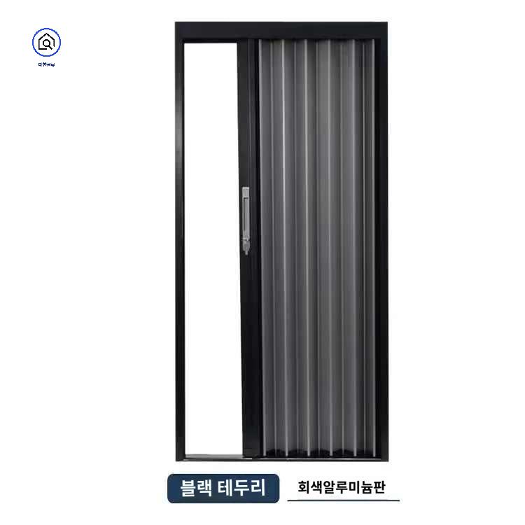 슬라이딩 간이 미닫이문 욕실 접이식 도어 홀딩 - 상세 이미지 3