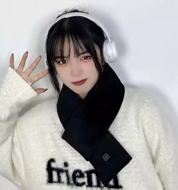 전기목도리 히팅 스카프 머플러 방한 발열목도리 겨울 보온 발열 온열 - 상세 이미지 2