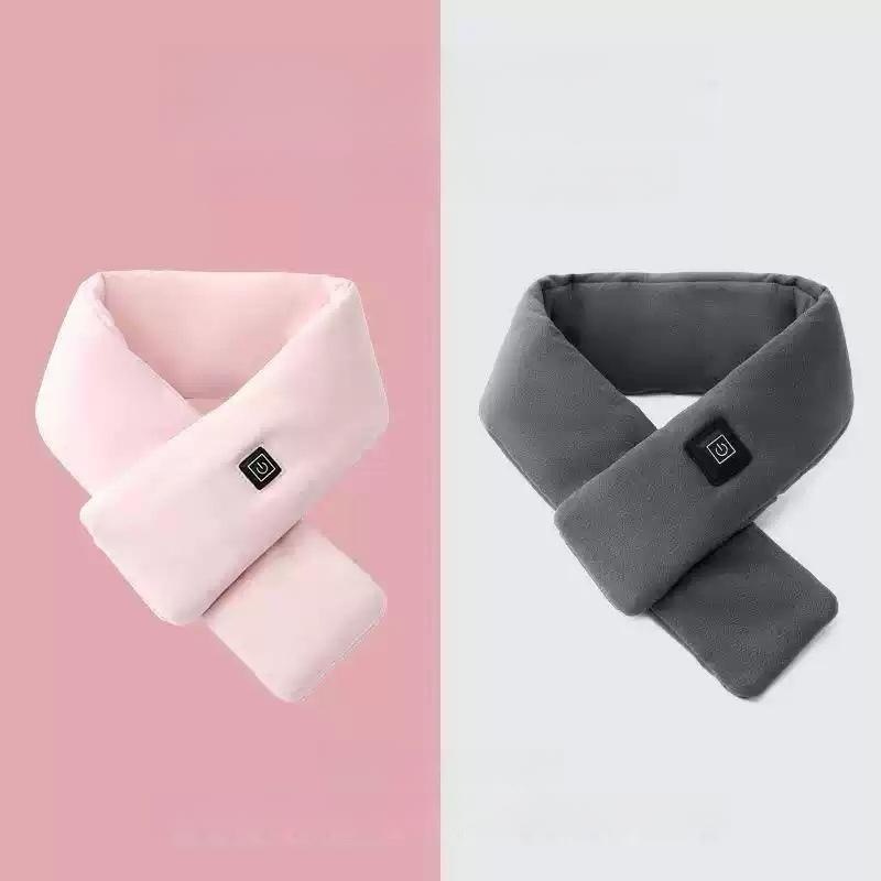 전기목도리 히팅 스카프 머플러 방한 발열목도리 겨울 보온 발열 온열 - 상품 이미지