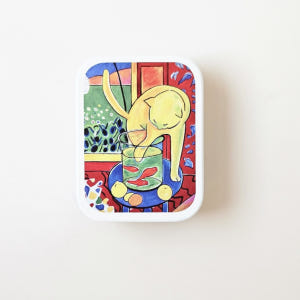 북다트 명화 프린트 사각 화이트 틴케이스 마티스 붉은물고기 실사용 후기 | 효과 있을까? - 상품 이미지 4