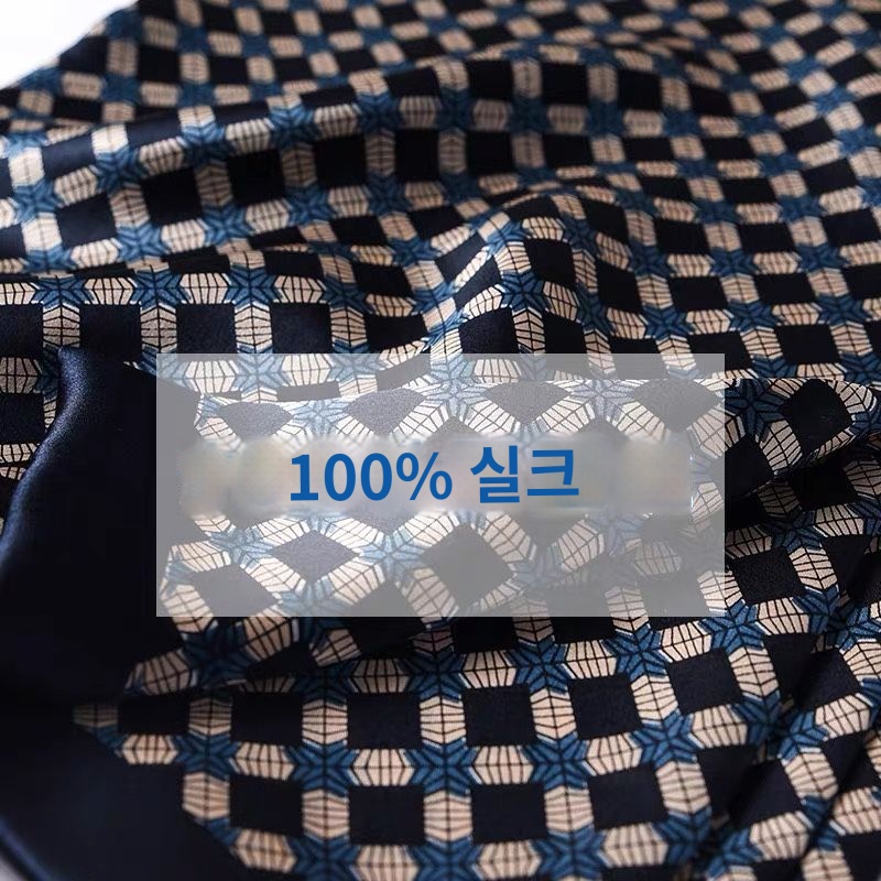 머플러 남성실크스카프 정장 고급 - 상세 이미지 4