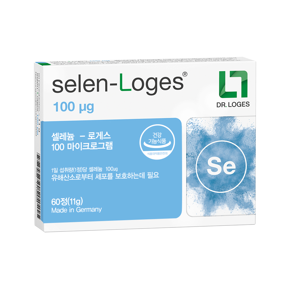 독일 무기셀레늄 아셀렌산나트륨 셀레나제 셀렌 로게스 100mcg 60정, 2개 - 상세 이미지 3