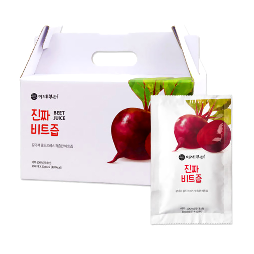 제주산 무설탕 비트즙 NFC 착즙 30포 원액 과채 주스 쥬스 이미지 7
