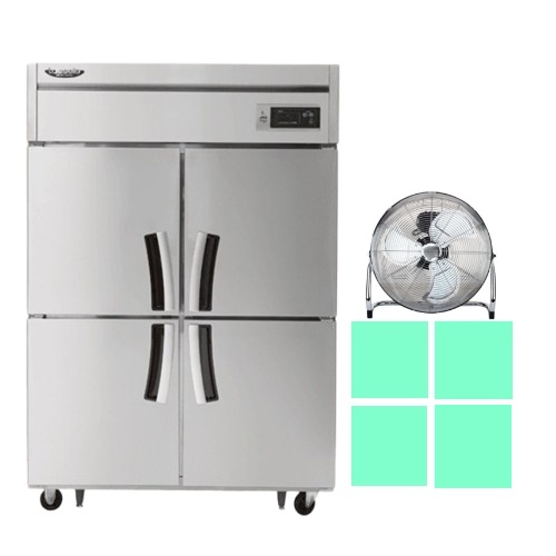 식당용냉장고 올냉장 4도어 식당 학교 업소용 직냉식냉장고