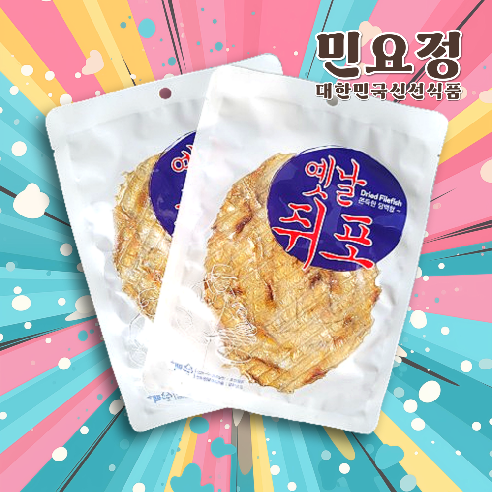 민요정 두꺼운 쥐포 참쥐포 쥐치포 6장 - 상품 이미지
