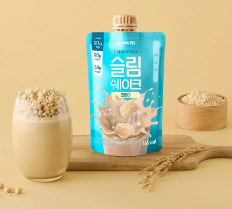 랩노쉬 슬림 쉐이크 다이어트 단백질 코스트코 인절미, 48g, 14개