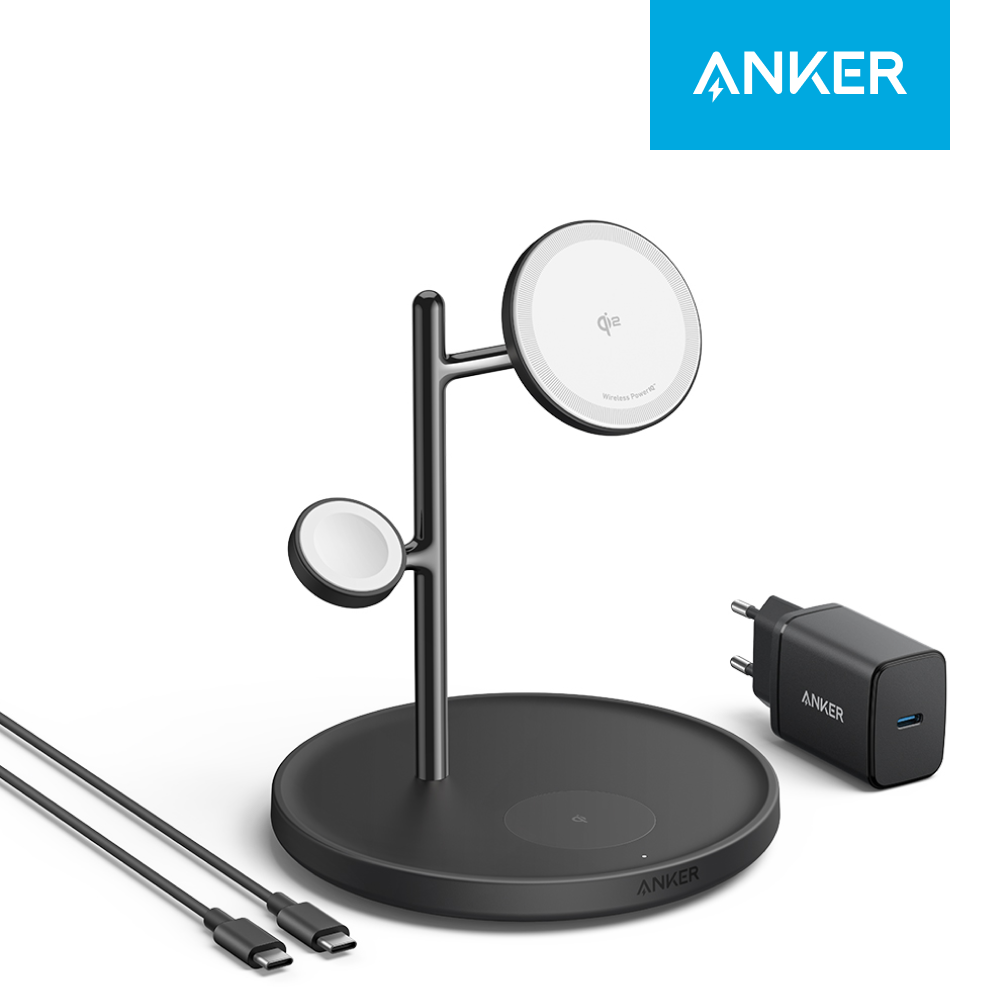 앤커 맥고 3in1 무선충전 스테이션 B25M3