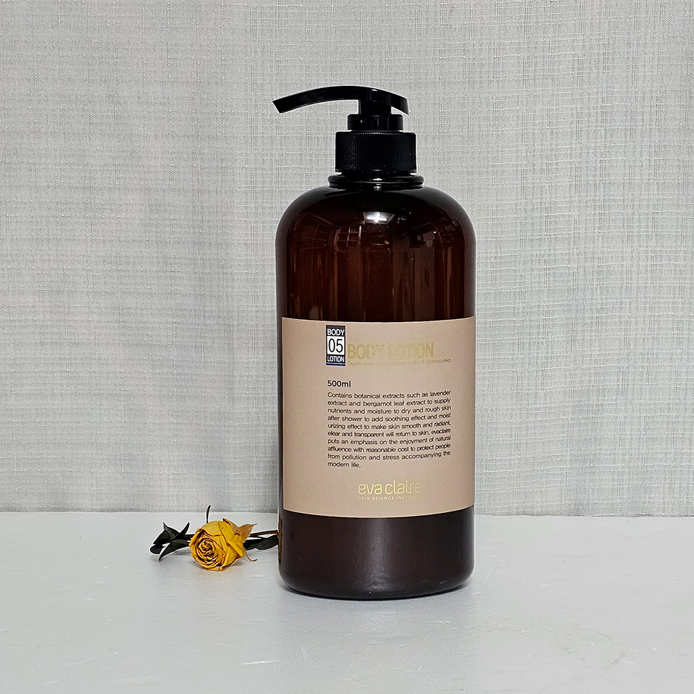 에바끌레르 끈적임없는 식물성추출물 내추럴 바이오 미네랄 바디로션 750ml - 상세 이미지 4