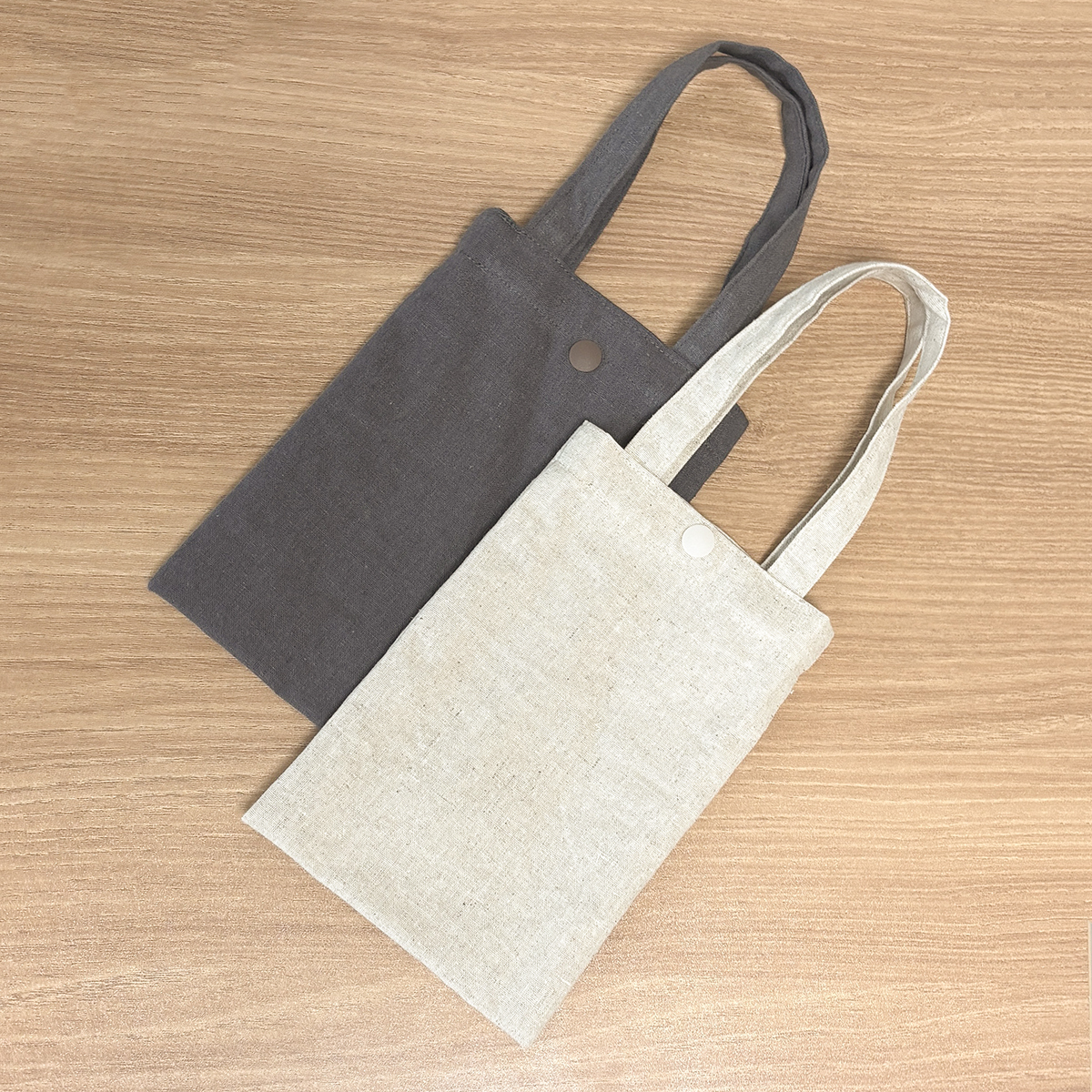 린넨 가벼운 미니 손가방 엄마의주머니 천아트반제품