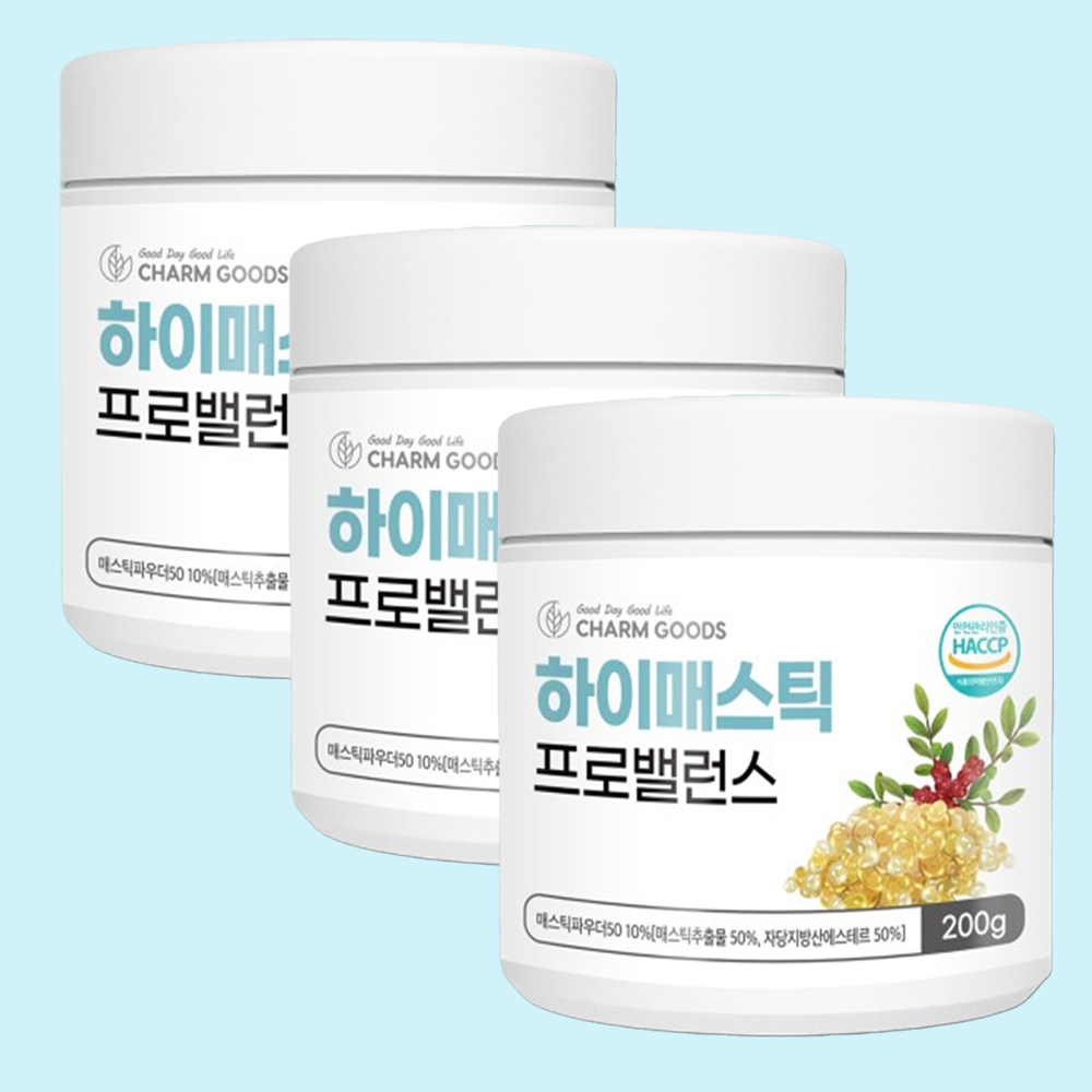 매스틱유산균 위 장 메스틱 검 모유유산균 테르펜 분말 가루 파우더 - 메인 이미지