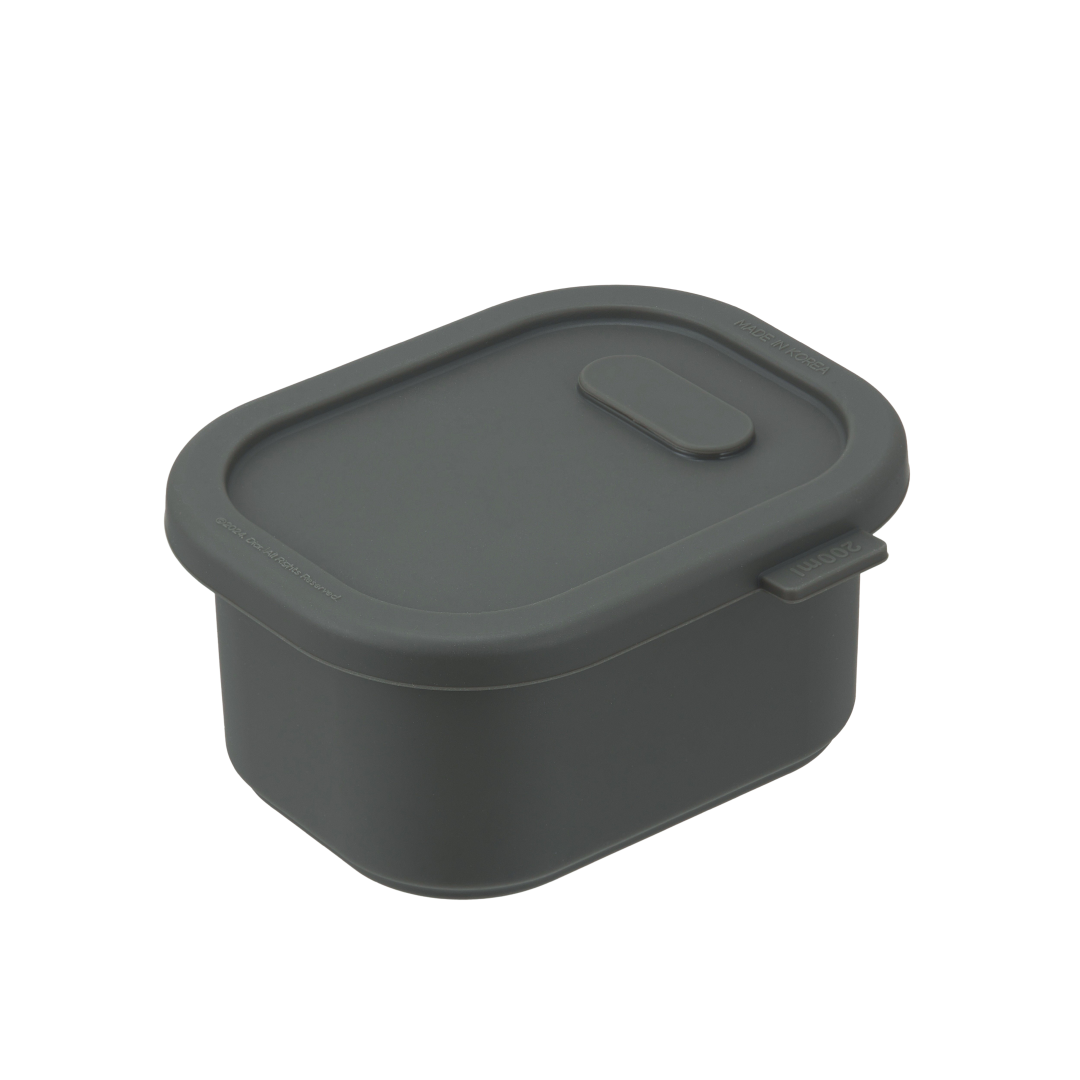 [N단독구성] 디아르 국내산 플래티넘 실리콘 밥 팩 소분 냉동밥 보관 용기 200ml 4P