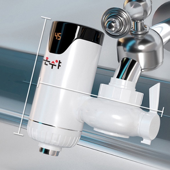 가정용 전기 순간 온수기 욕실 수도꼭지 순간 온수기 가로형