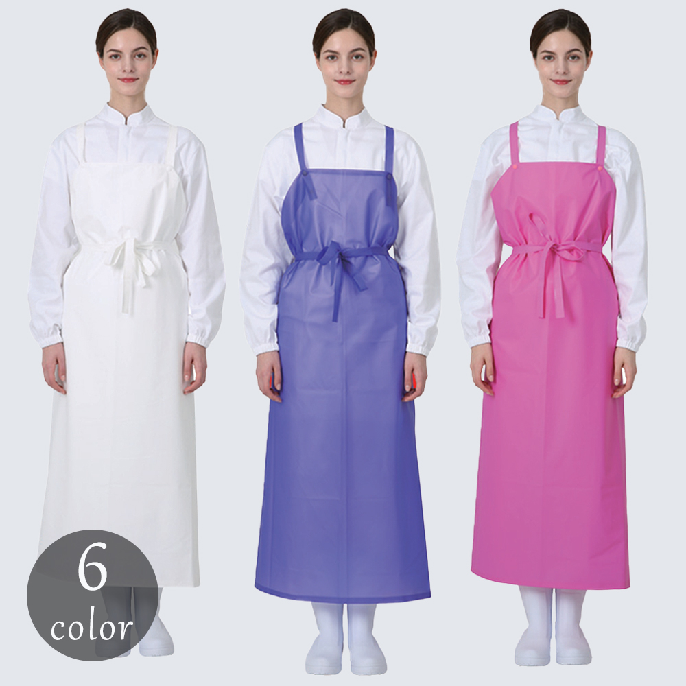 (6color)안전스냅단추 우레탄방수앞치마(H형)특대 - 상세 이미지 3