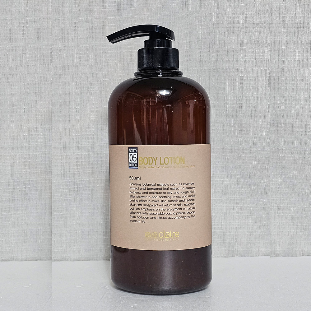 에바끌레르 끈적임없는 식물성추출물 내추럴 바이오 미네랄 바디로션 750ml - 메인 이미지