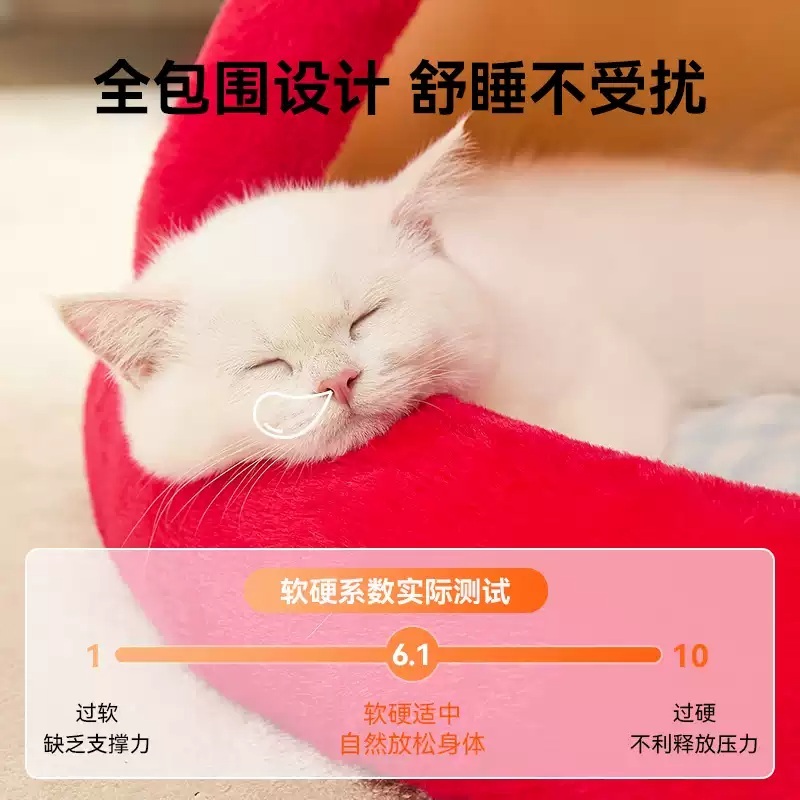 강아지난방텐트 길고양이 애견 길냥이 쿠션 하우스 집 방한 고양이 숨숨집 보온 - 상세 이미지 3