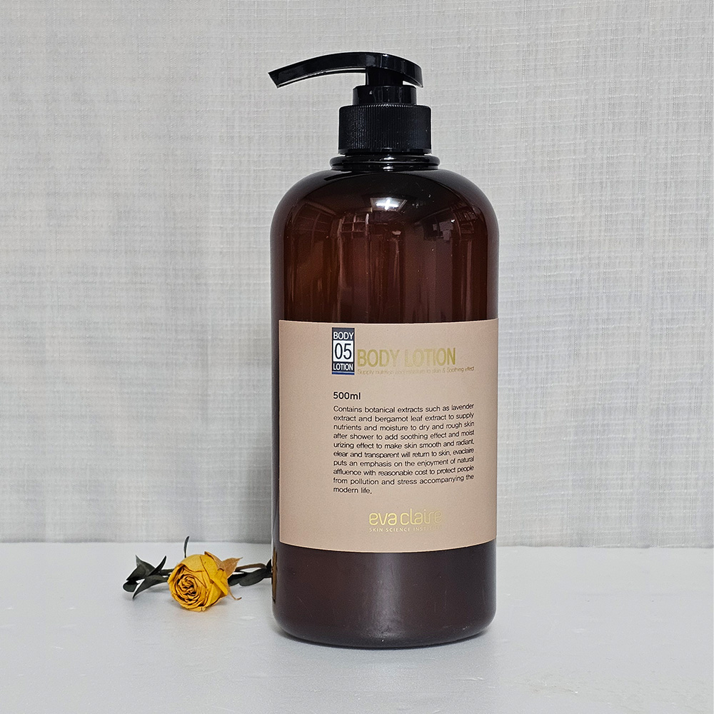 에바끌레르 끈적임없는 식물성추출물 내추럴 바이오 미네랄 바디로션 750ml - 상세 이미지 3