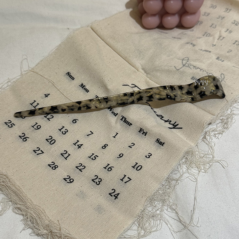 이쁜 올림머리비녀 심플한 한복 비녀 우아한 뒤꽂이 - 상세 이미지 2