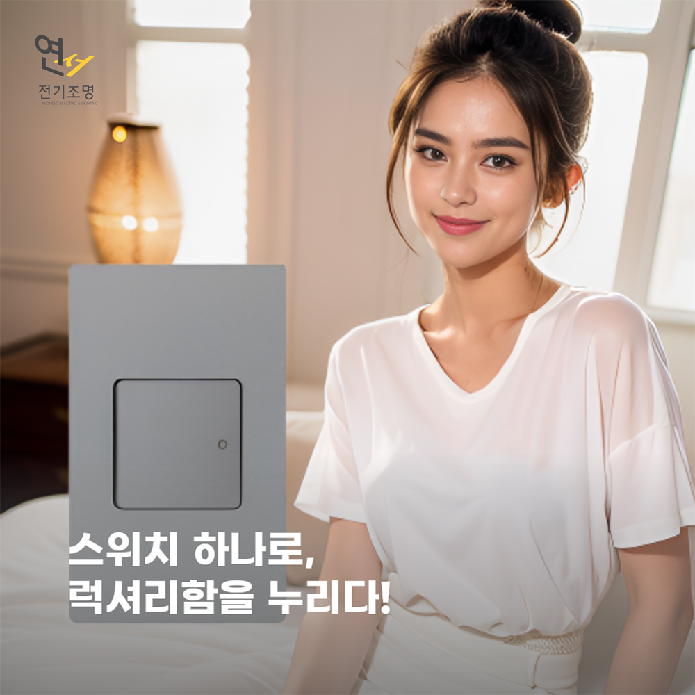 제일 디노 스위치 실버 조명 전기 1구 스위치 전등 D-INNO 커버 - 상세 이미지 4