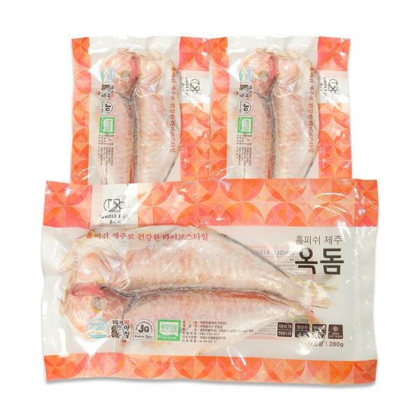 홀피쉬 옥돔 280g 3팩 - 상품 이미지