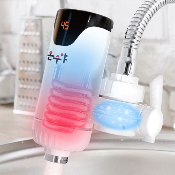 셀프 설치 온수기 업소용 전기 순간 온수기 샤워기 수도 온수기