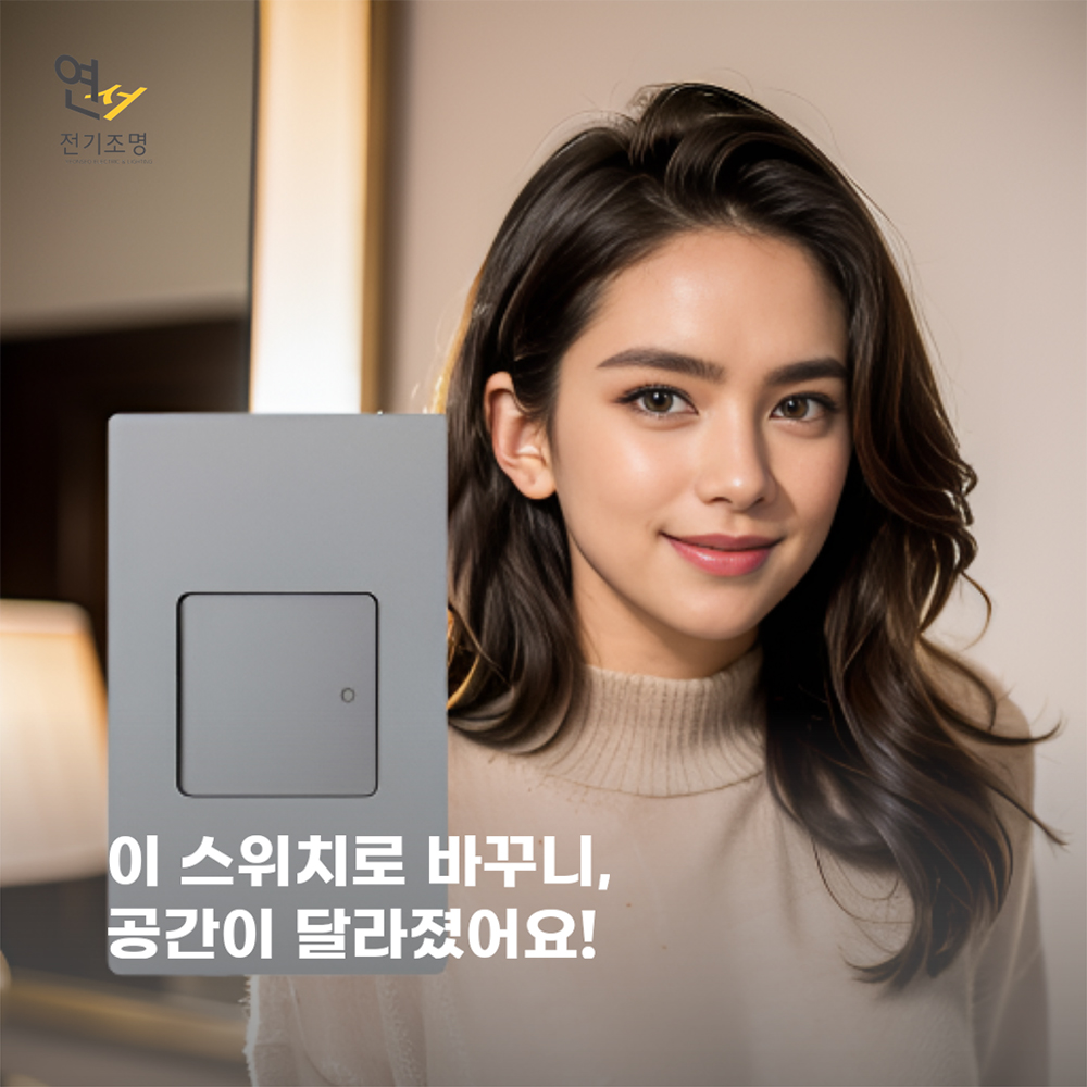 제일 디노 스위치 실버 조명 전기 1구 스위치 전등 D-INNO 커버 이미지 6