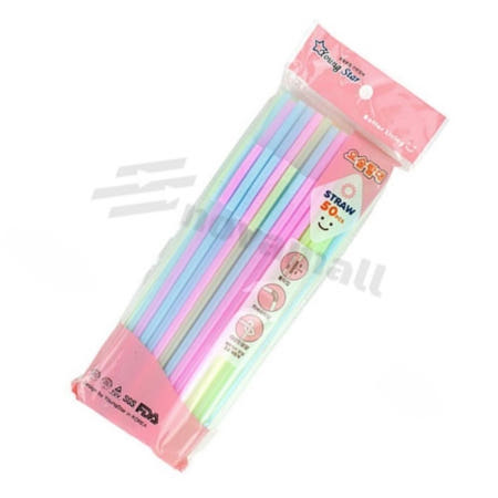 자바라빨대 요술빨대 50P