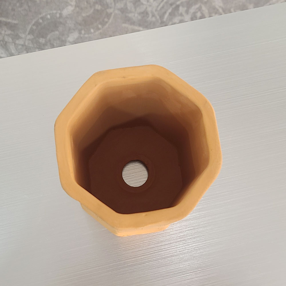 테라원 빈티지 수제 토분 11x19cm 팔각 - 상세 이미지 4