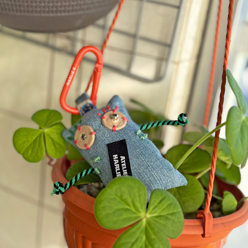할리케이 DIY KITS 데님키링 만들기 업사이클 청바지 인형 단체수업 - 상세 이미지 2