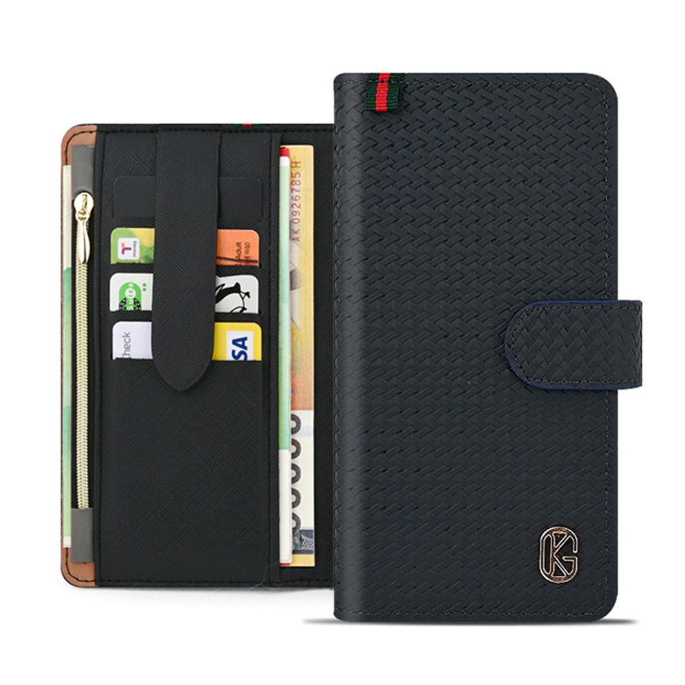 KG 카드분실방지 지갑 케이스 네이비, 갤럭시S21 플러스 - 상품 이미지