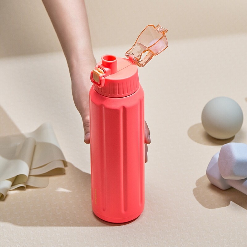 락앤락 스포츠 슬로 라이트 각인텀블러600ml 원터치 뚜껑 운동 각인물병 사진 이름인쇄 이미지 6
