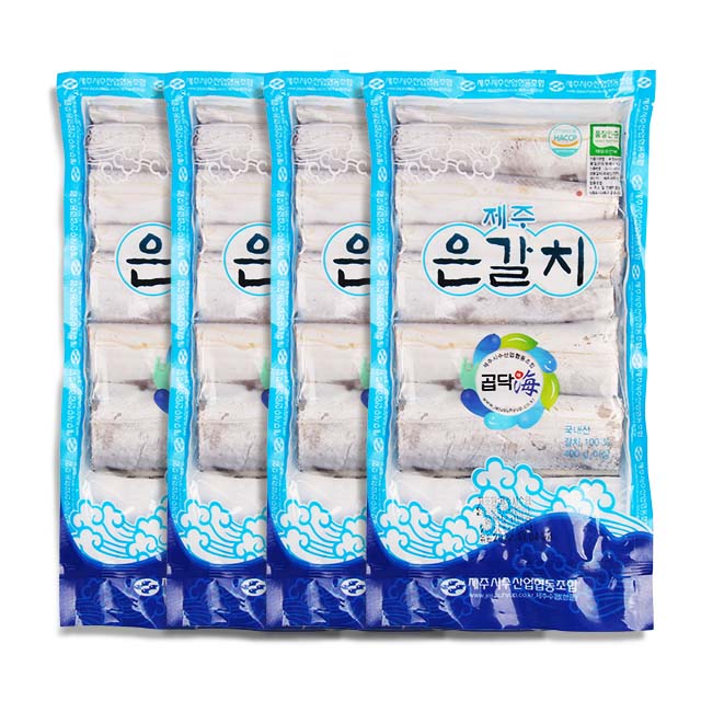 [제주시수협] 제주 명품 은갈치 1.6kg 400g(2미) x 4팩 선물세트 부직포가방 - 상세 이미지 5
