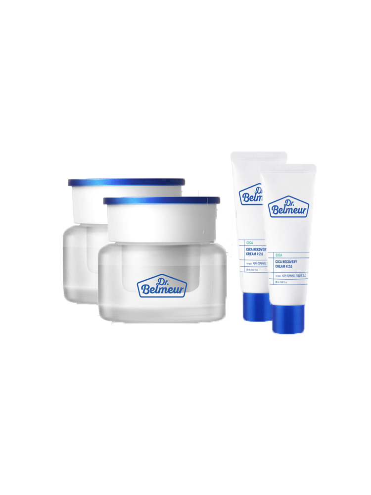 더페이스샵 네이버 단독 구성 시카 리커버리 크림 R 2.0 50 mL 2개+ 20 mL 2개 - 상품 이미지