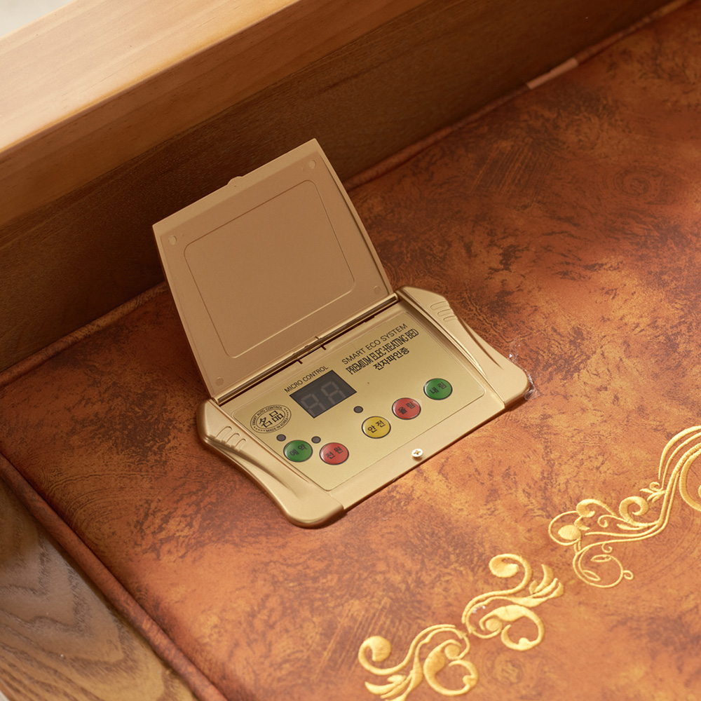 아드리아 3인용 원목 온열 황토볼 카우치 쇼파 온돌 흙소파