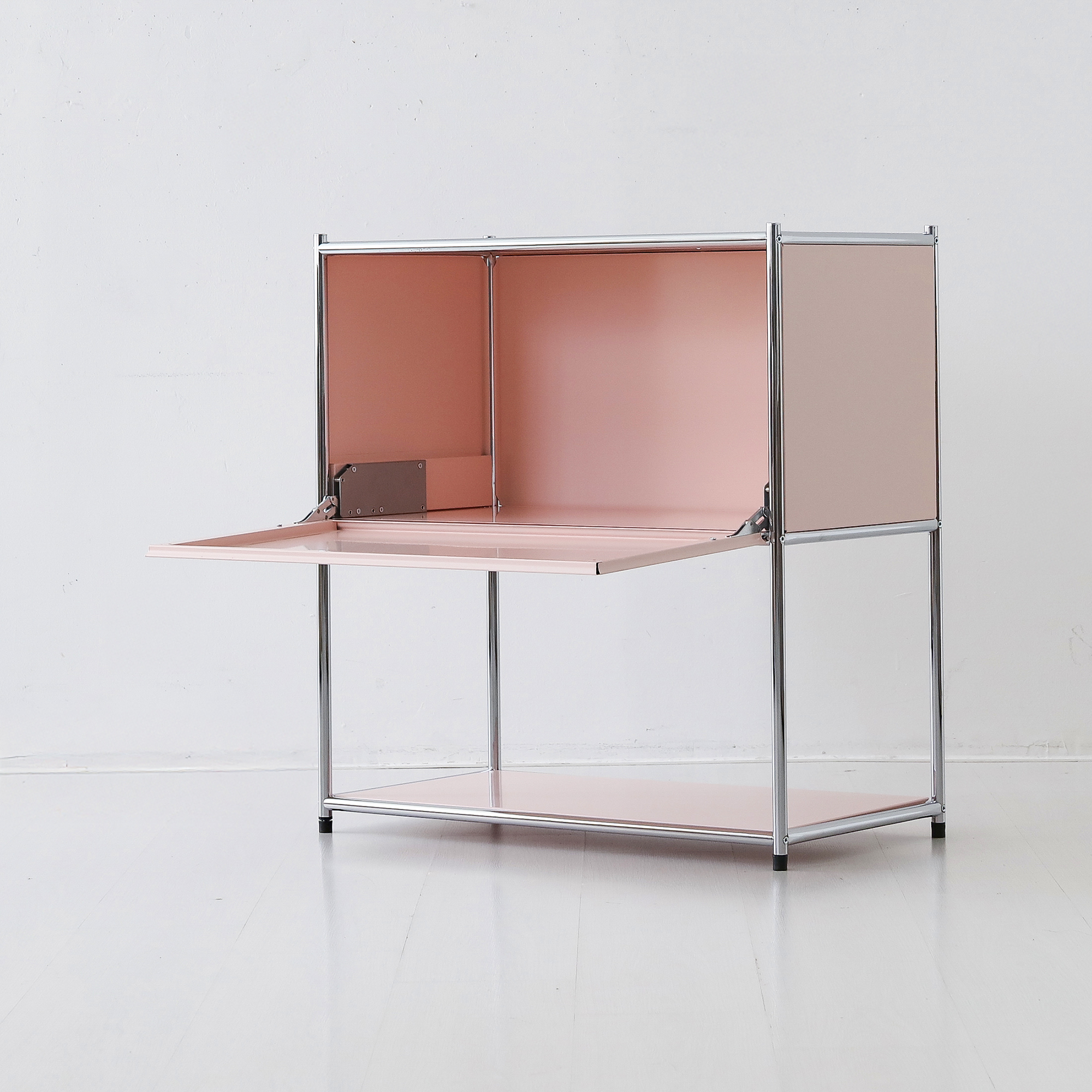 모듈가구 심플리 수납장 BC264 77x40x82, 2단, 라이트핑크 6560.9144