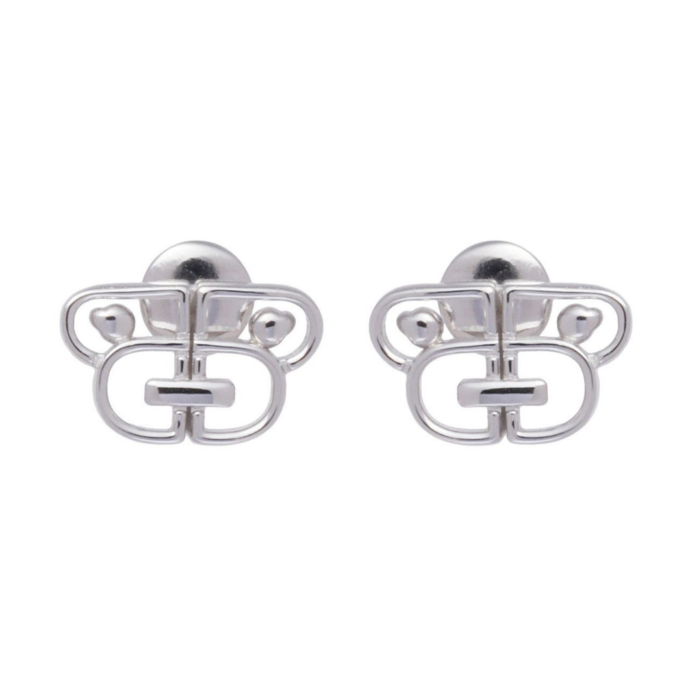 베이프 우먼즈 귀걸이 BAPY MINI LOGO EAR STUDS 1월 2주차 신상 YL20-282-301 - 메인 이미지