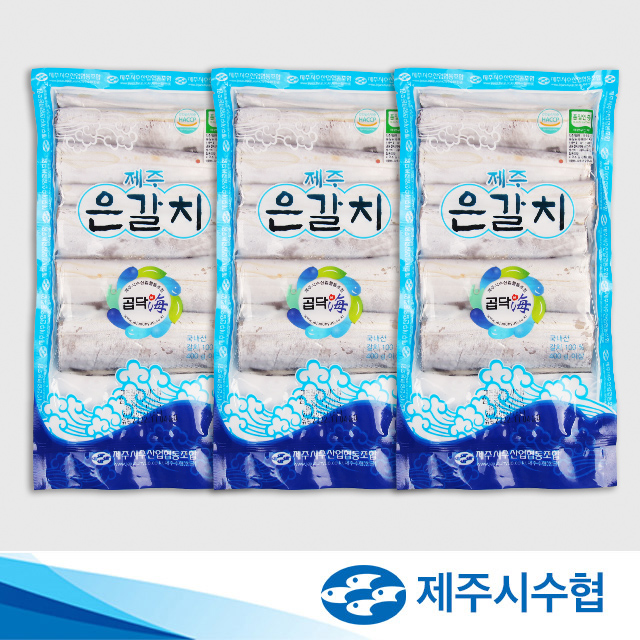 제주시수협 제주 특대 은갈치 VIP 2호 2kg(500g x 4팩) 부직포가방 명절 - 상세 이미지 5