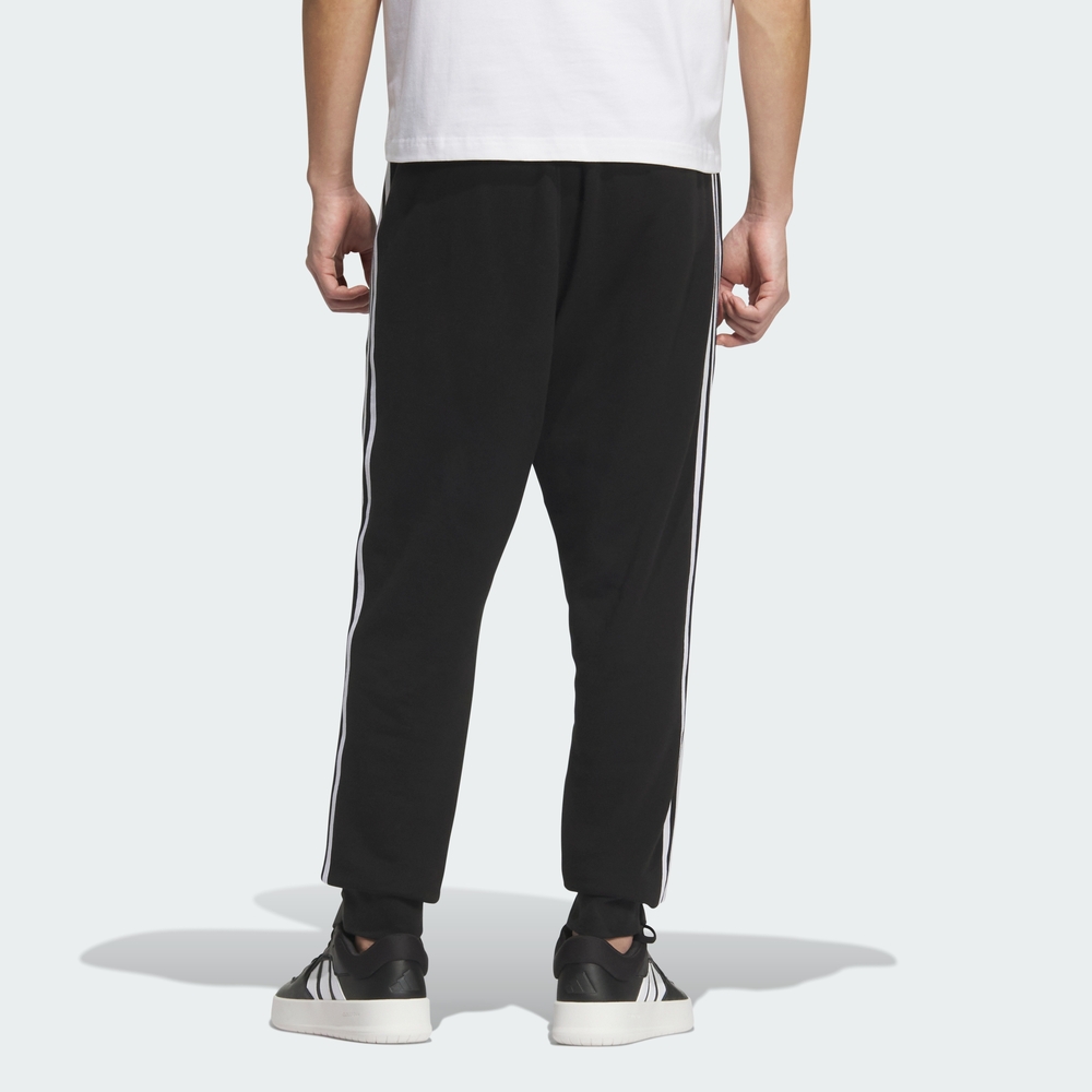 [아디다스 공식] 에센셜+ 레귤러 핏 3S 프렌치 테리 커프트 팬츠 JW6940 - 상세 이미지 2