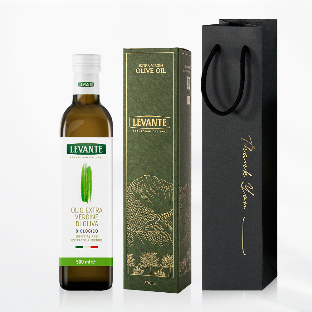 [선물세트]르반테 유기농 엑스트라버진 올리브오일 500ml 단박스 선물세트 +감사쇼핑백 이미지 8
