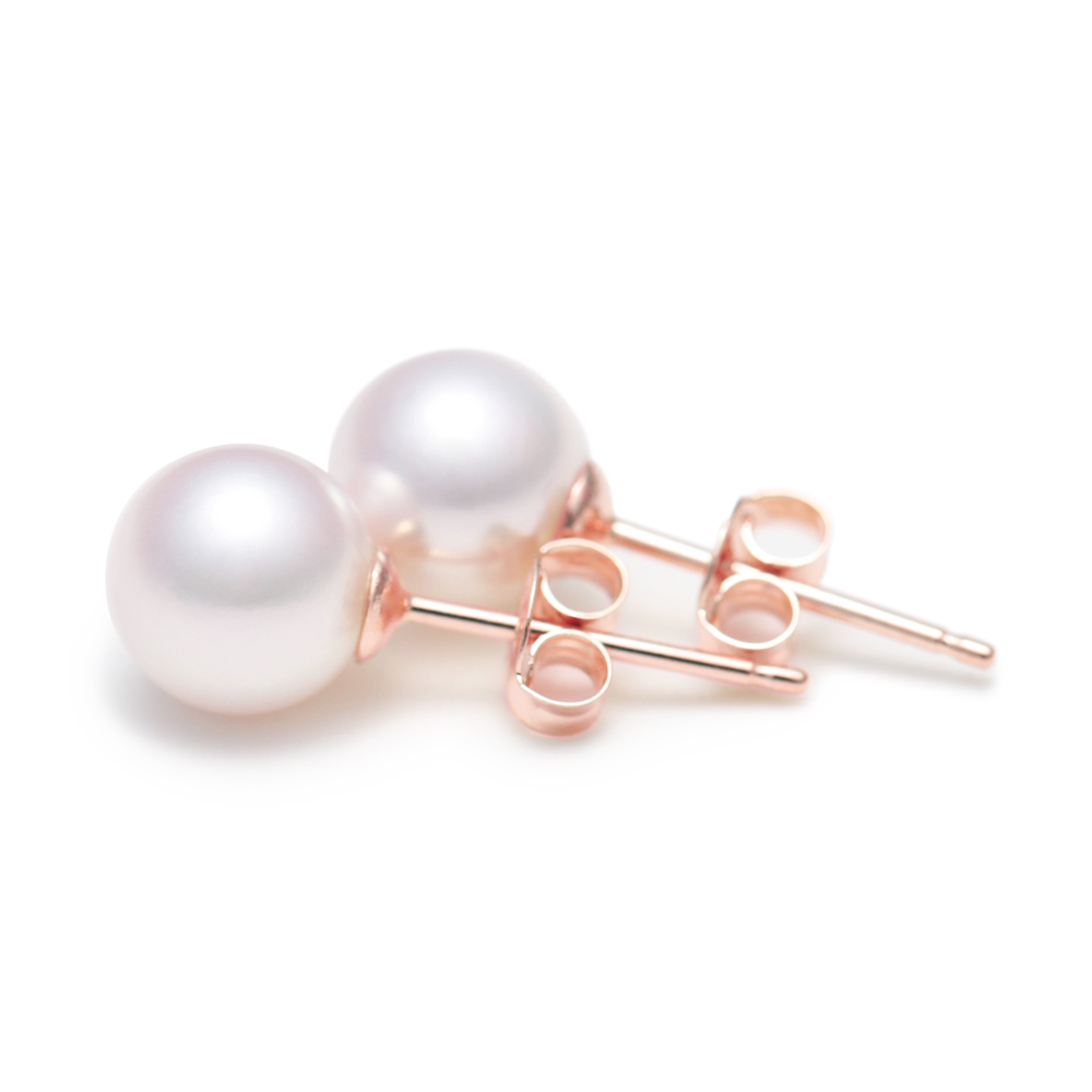 14K 18K 아코야 해수 진주귀걸이 4MM 10MM 진주 감정서 포함 - 상세 이미지 4
