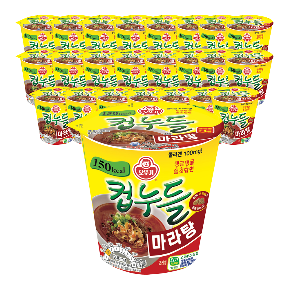 오뚜기 컵누들 마라탕 44.7g, 24개 - 메인 이미지