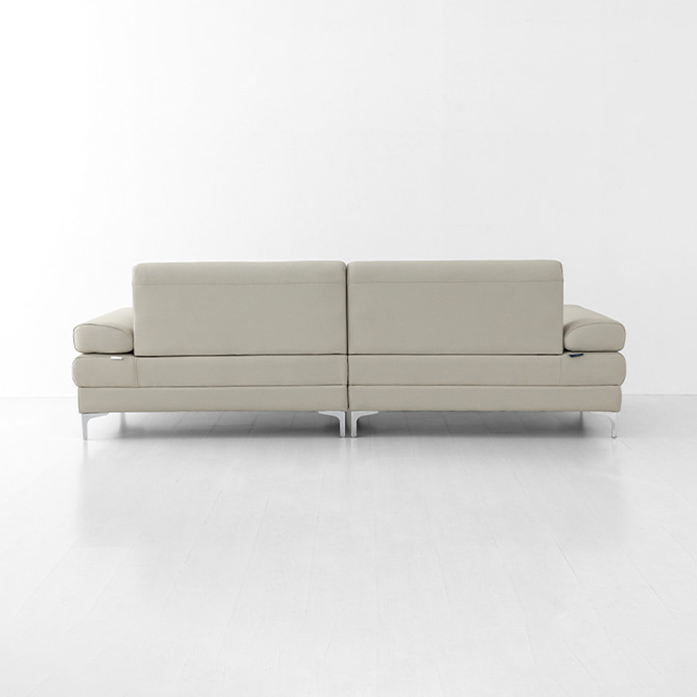 ONDOR 흙소파 3인 라이트그레이