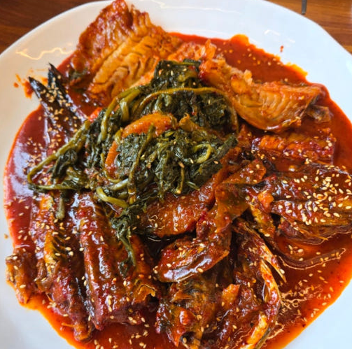 [해와바다] 명품 시래기 코다리찜 밀키트 800g 30년명가 양구시래기 진한 양념 : 재형인터내셔널