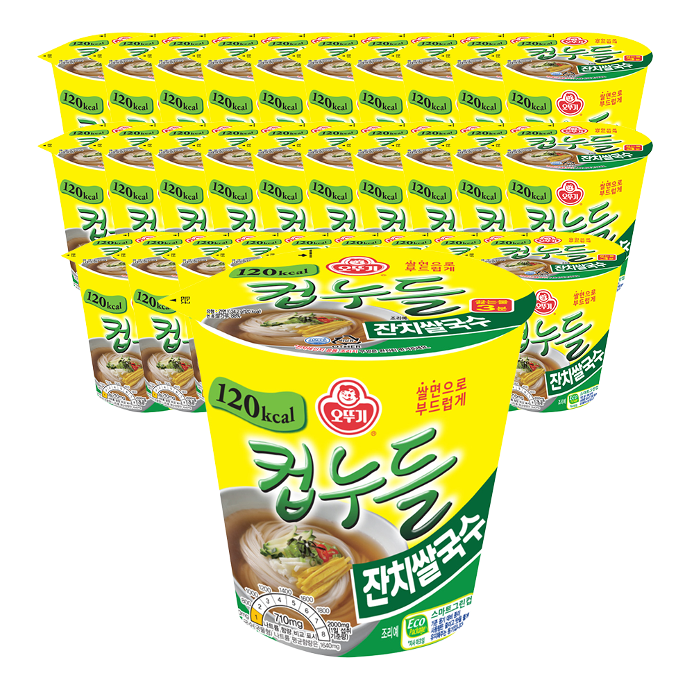오뚜기 컵누들 잔치쌀국수 34.2g, 30개 - 상품 이미지