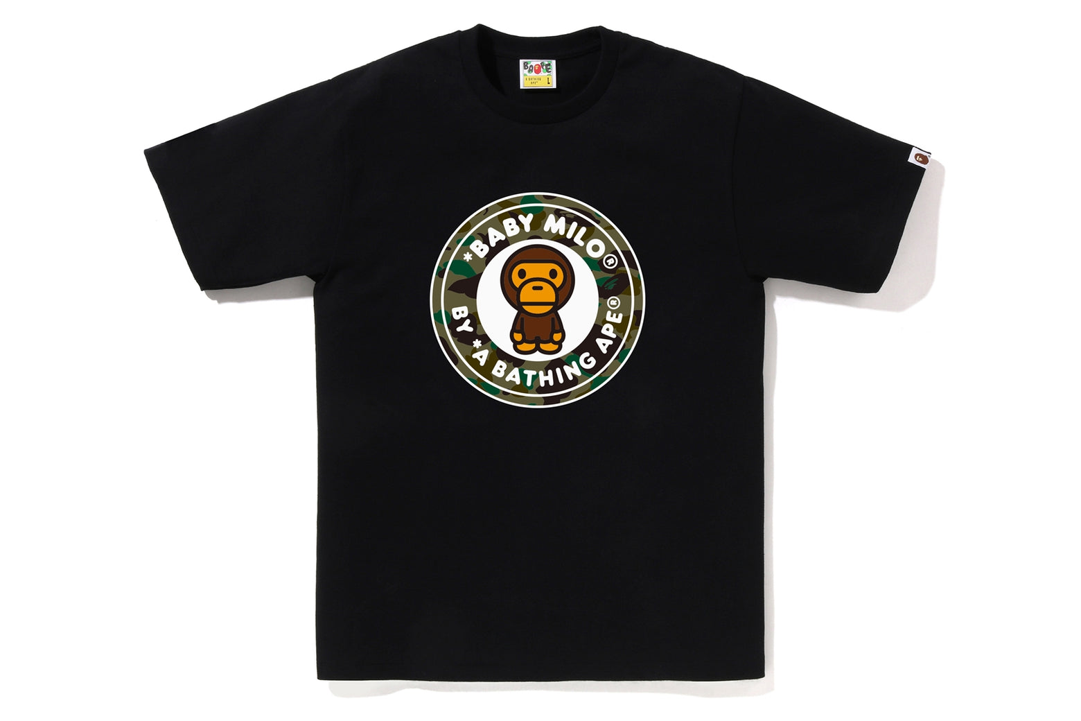 베이프 반팔티 1ST CAMO MILO BUSY WORKS TEE 1월 2주차 신상 2L30-110-004 - 상세 이미지 4
