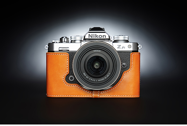 니콘 ZFC NIKON ZFC 카메라 속사 하프 가죽 케이스 이미지 6