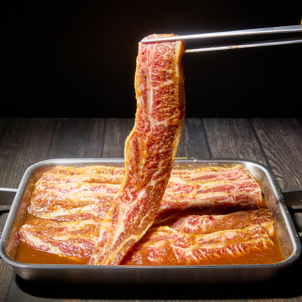 양념 갈비 조리 사진