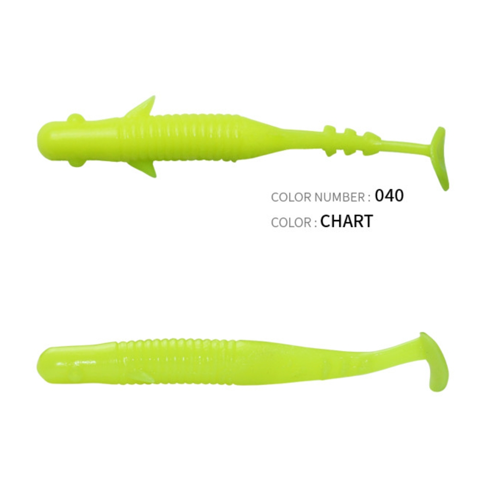 캣츠크로우 엔젤릭쉐드 갈치웜 풀치웜 점농어 040 차트, 6.3cm(2.5인치) - 상세 이미지 2