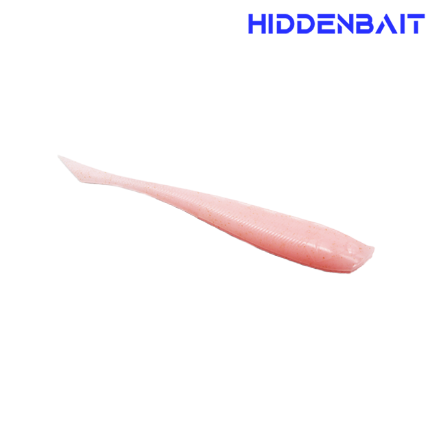 히든베이트 에이레네 광어웜 UV집어제첨가 소프트웜 다운샷웜 008 LIGHT PINK, 12.7cm(5인치) - 메인 이미지