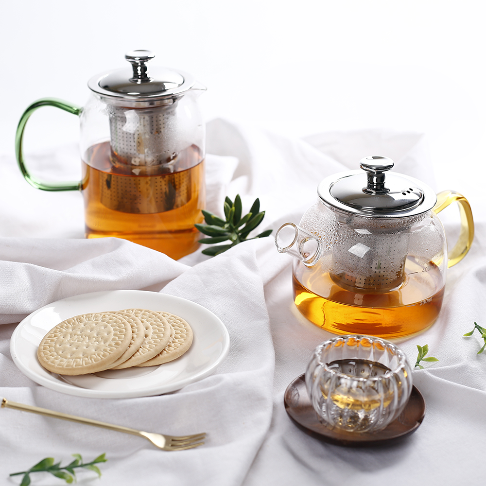 이탈리아노 내열 유리 약탕기 티주전자 티포트